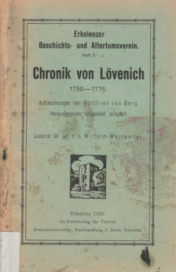 Titelblatt Chronik