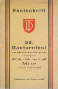 © (c) Stadtarchiv Erkelenz | 1926-07-Festschrift Gauturnfest