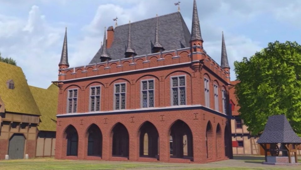 © Archiv Heimatverein | Willi Wortmann | Altes Rathaus, etwa 1550