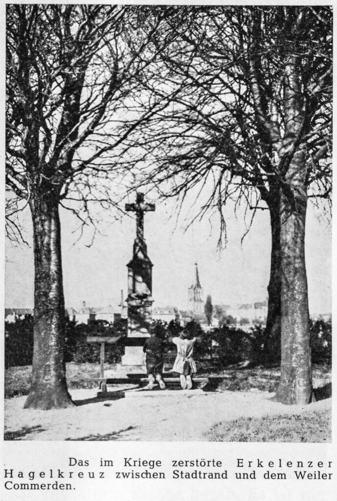 © Archiv Heimatverein | 1930 Hagelkreuz zwischen Erkelenz und Commerden