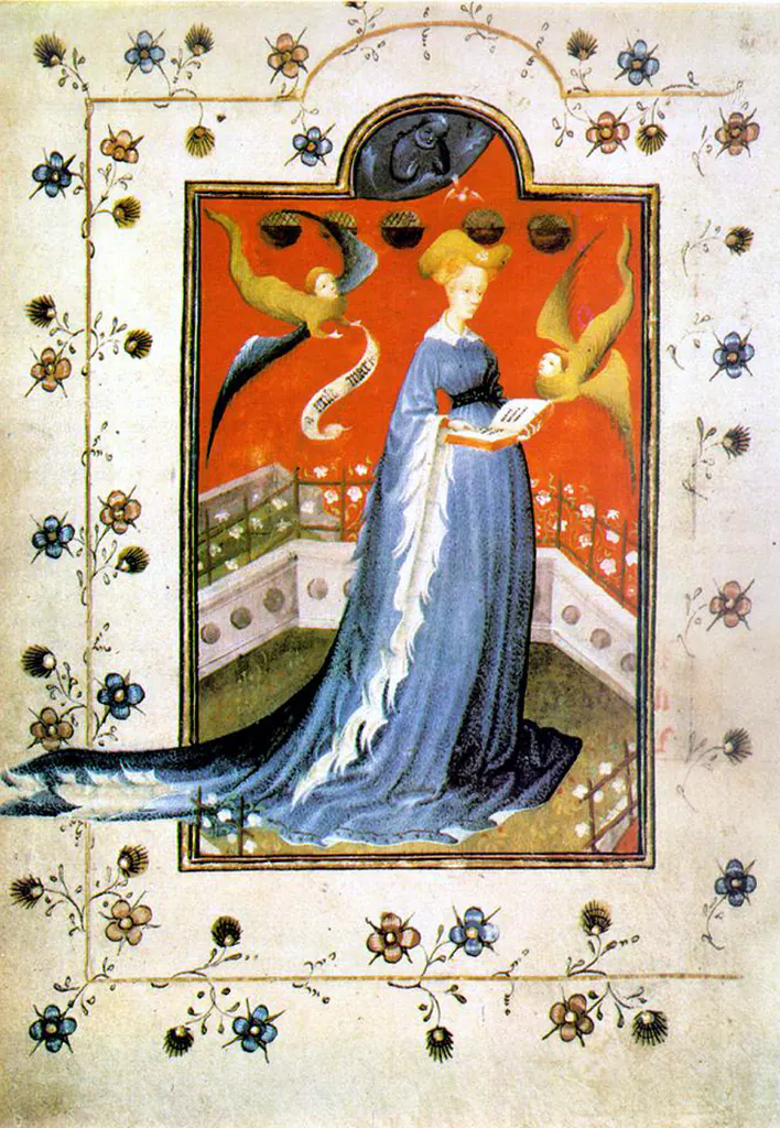 © Staatsbibliothek Berlin | Prayer_book_of_Maria_d'Harcourt_-_Staatsbibliothek_zu_Berlin_MsGermQuart42_-_f19v